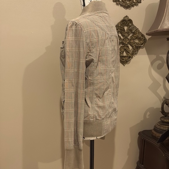πππ Buckle lightweight zipper jacket Sz M - Picture 8 of 12